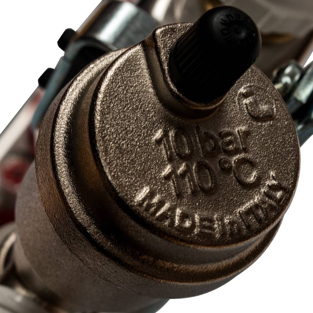 Коллектор из нержавеющей стали STOUT в сборе с расходомерами 3 вых.