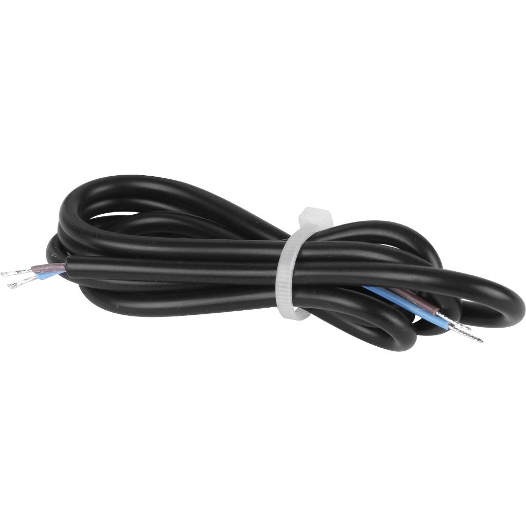 Комнатный двухпозиционный  регулятор цветной (стекло 2мм) белый TECH ST-283