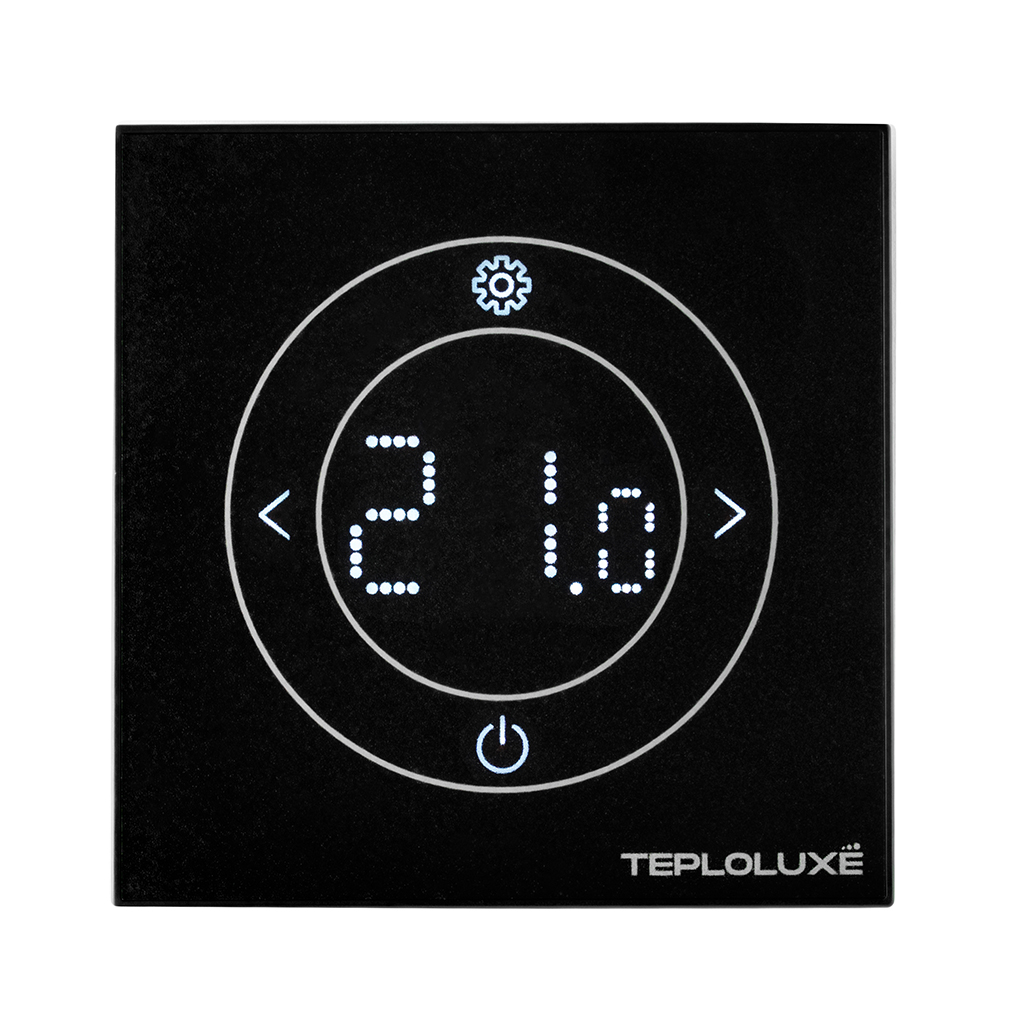 Терморегулятор электронный Теплолюкс Solus Zen Wi-Fi черный/черный, 100000379400