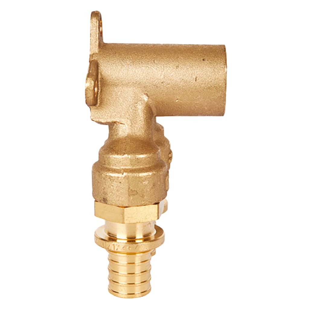 Проточный настенный Угольник STOUT 16x1/2 для труб из сшитого полиэтилена, SFA-0039-001612