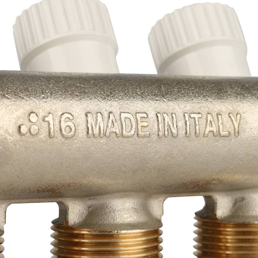 Коллектор распределительный STOUT 3/4, 3 отвода 3/4 ЕК