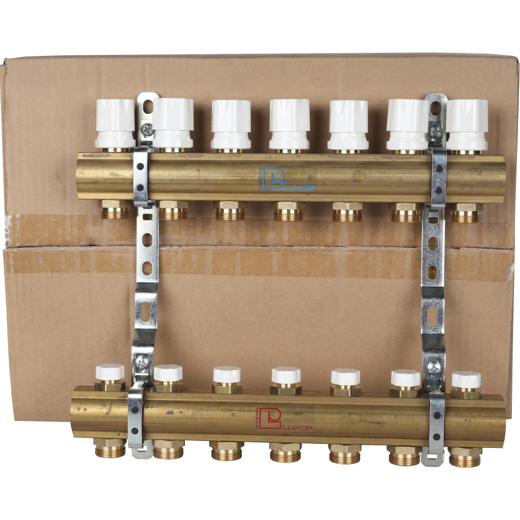 Коллектор LUXOR CD 468/7 1х3/4 EK, 15552707 (68551807)