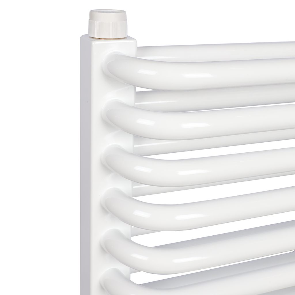 2-х трубчатый радиатор стальной ROMMER RST 2030/22 секции нижнее правое подключение RAL9016, RST-203022-020