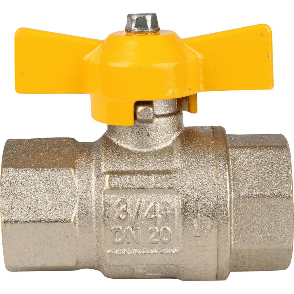 Кран шаровый Itap LONDON 068 3/4 полнопроходной, ручка-бабочка