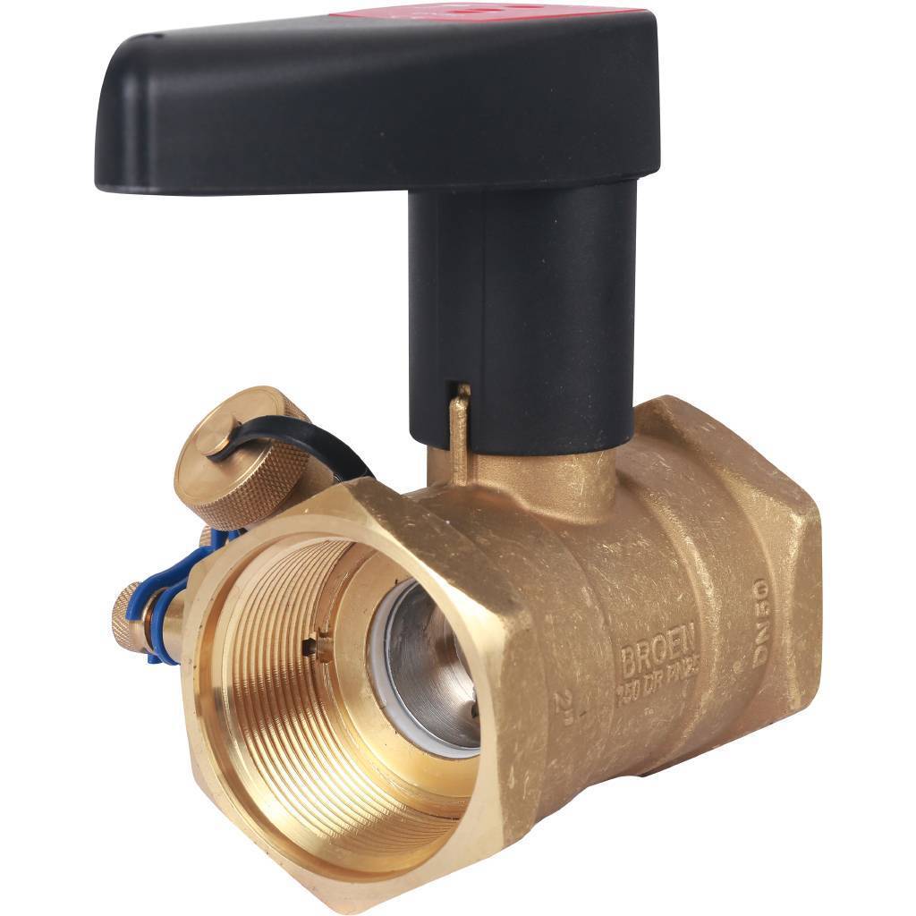 Клапан балансировочный БРОЕН V DN 050S PN 25 ручной с дренажем
