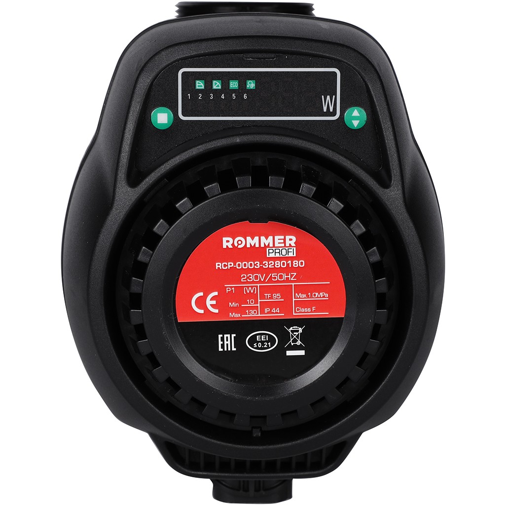 *RCP-0003-3280180 ROMMER Циркуляционный насос ER 32/80-180 с гайками, RCP-0003-3280180