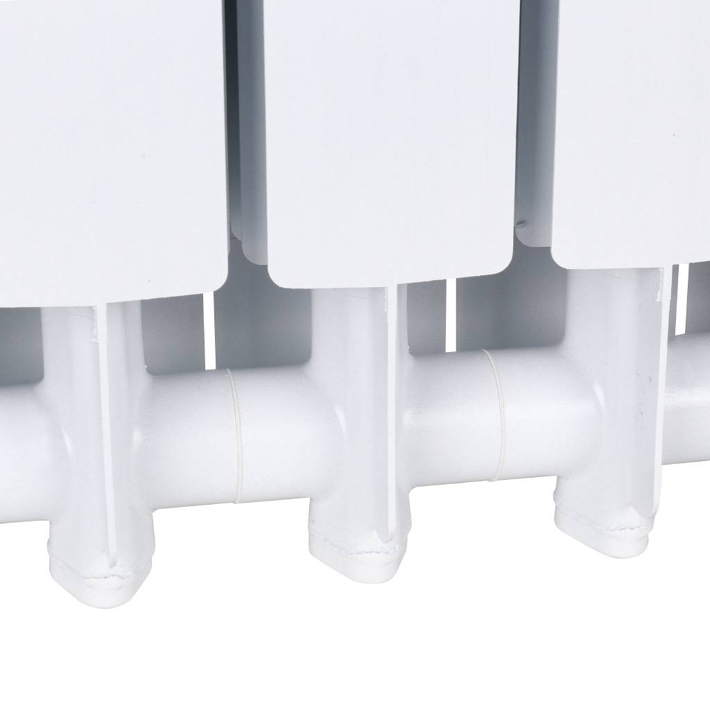 Радиатор алюминиевый Global VOX- R 500 5 секций боковое подключение (белый RAL 9010), VX05001005