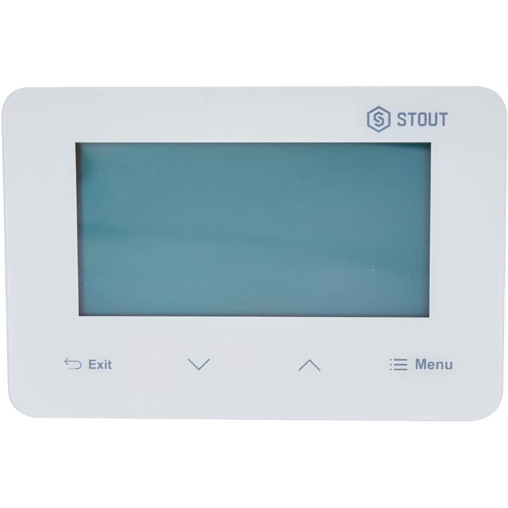 Беспроводной комнатный двухпозиционный регулятор STOUT ST-293v2, белый, STE-0101-029321