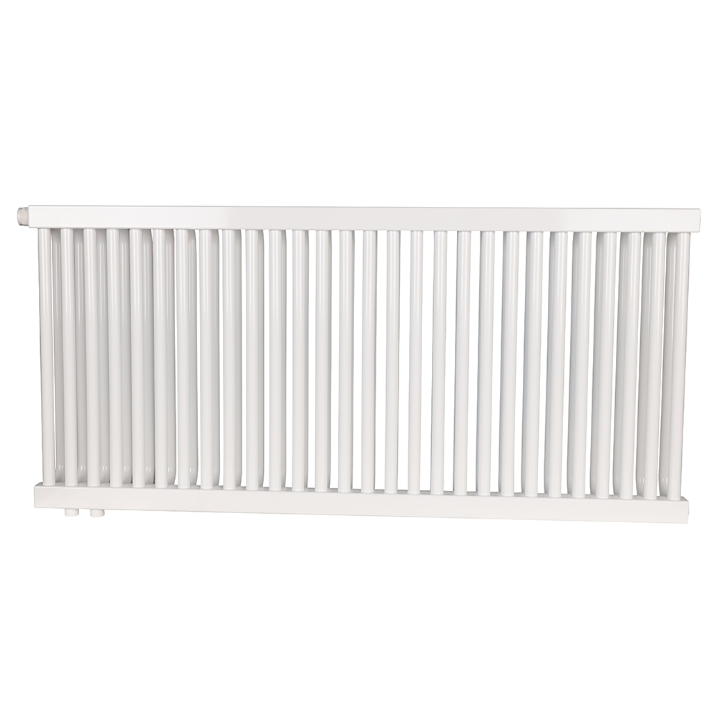 2-х трубчатый радиатор стальной ROMMER RST 2050/28 секций нижнее правое подключение RAL9016