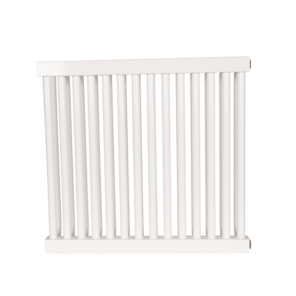 2-х трубчатый стальной радиатор ROMMER RST 2050/14 секций боковое подключение RAL9016, RST-205014-010