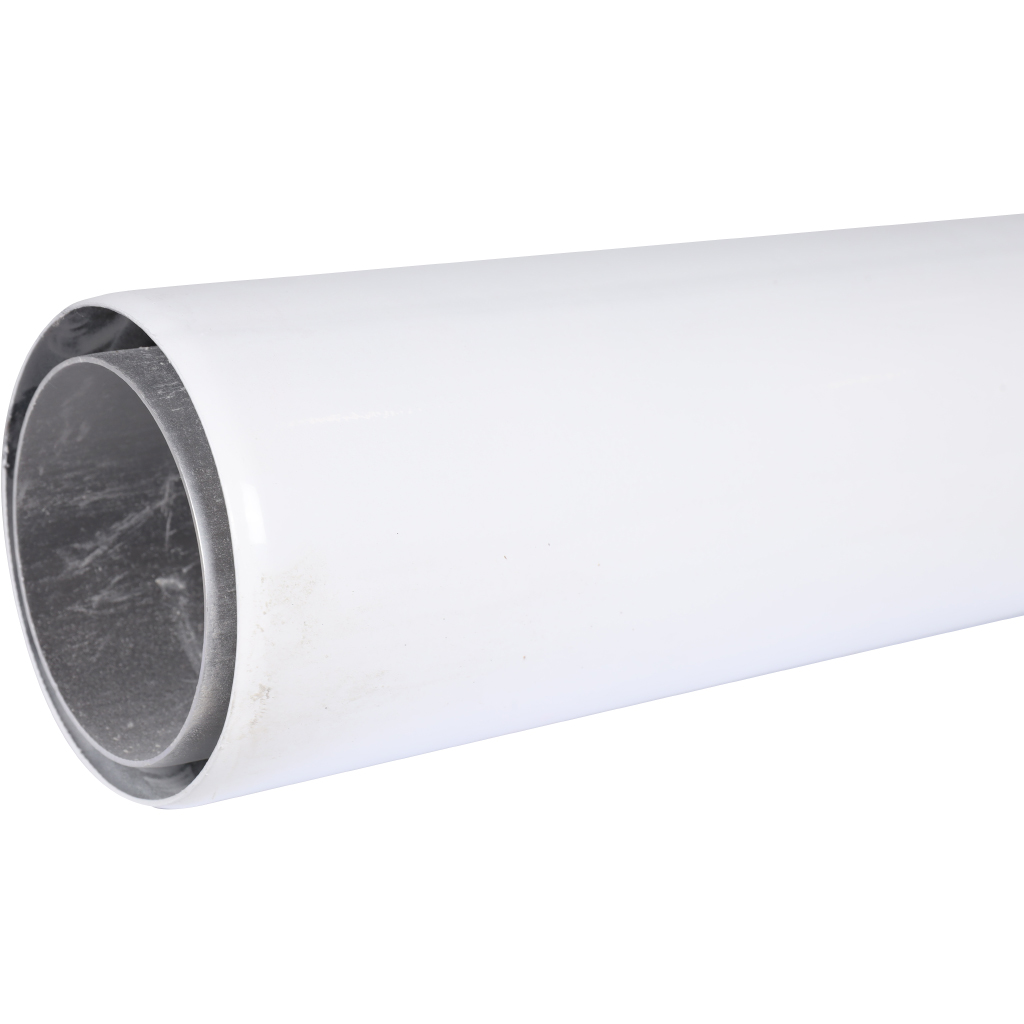 Удлинитель дымохода традиционный ROMMER D80(п-м), L1500, RCA-0080-001500