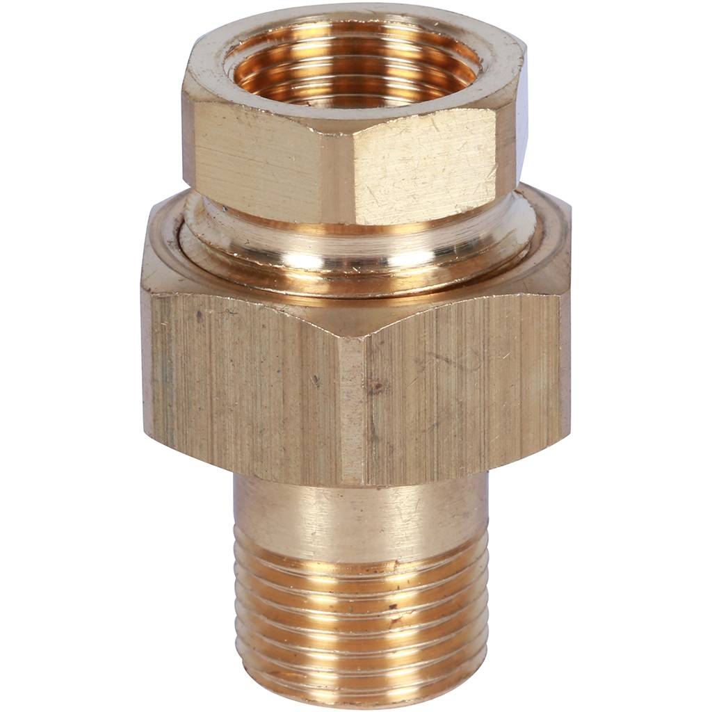 Разъемное соединение STOUT американка ВН 3/8, уплотнение под гайкой o-ring кольцо, SFT-0040-000038