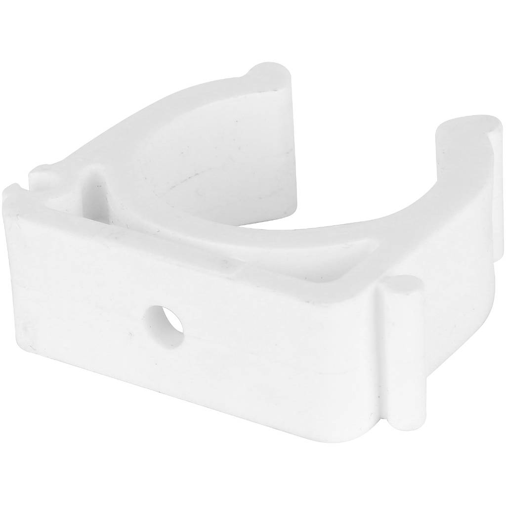 Крепление Kalde d=32 для полипропиленовых труб под сварку (цвет белый), R.3592-bck-323401