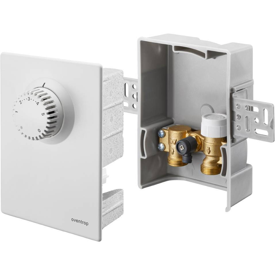 Терморегулятор OVENTROP Unibox E T ,белый рег. t помещения, 1022632