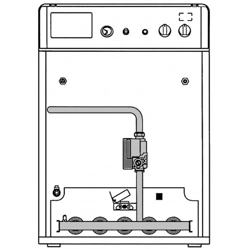 Газовый напольный котел Ferroli PEGASUS 56 с атмосферной горелкой