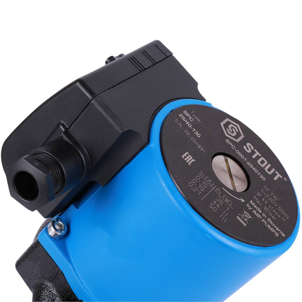 Насос циркуляционный STOUT 25/40-130, SPC-0001-2540130