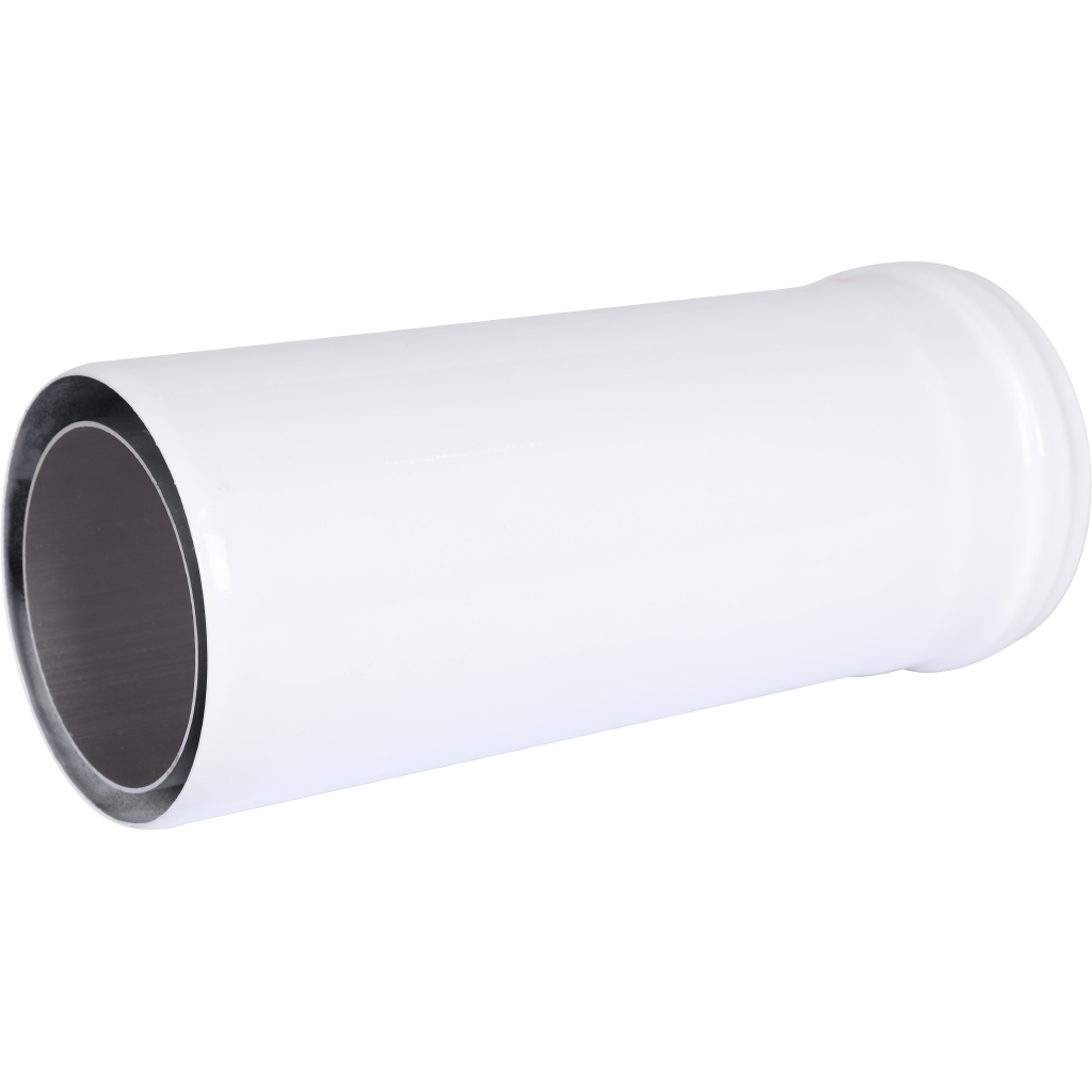 Удлинитель дымохода утепленный традиционный ROMMER D80(п-м), L250 (газоход до 185 градусов), RCA-0080-800250