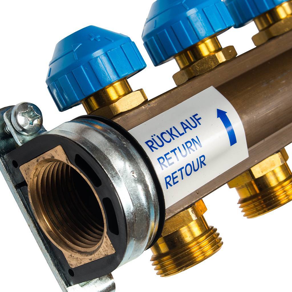 Коллектор для теплых полов Watts HKV-9 (20.20.109), 10004186