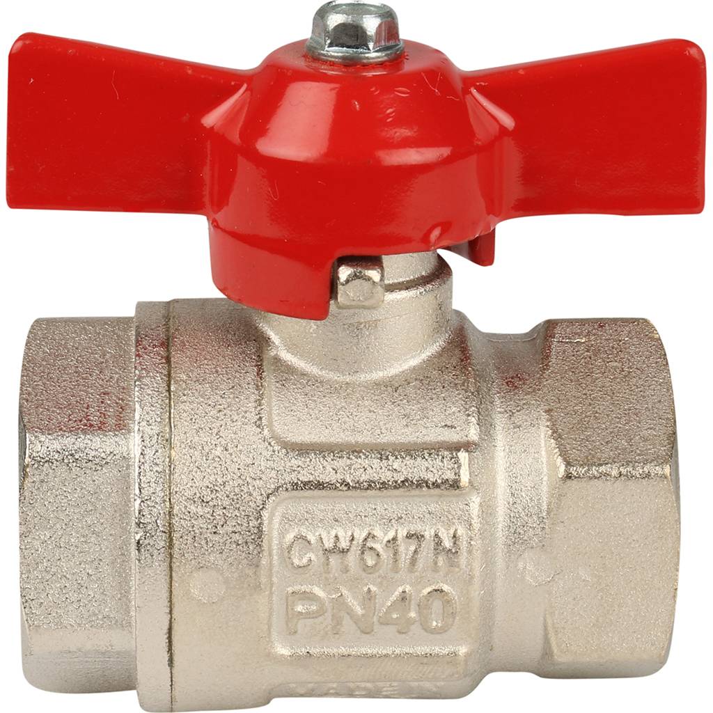 Шаровой кран Itap VIENNA 118 3/4 муфтовый стандартный проход (бабочка), 26677