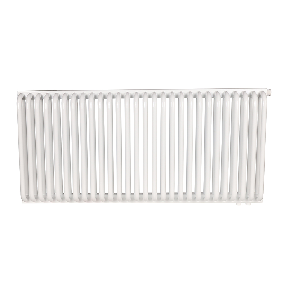 2-х трубчатый радиатор стальной ROMMER RST 2050/28 секций нижнее правое подключение RAL9016, RST-205028-020