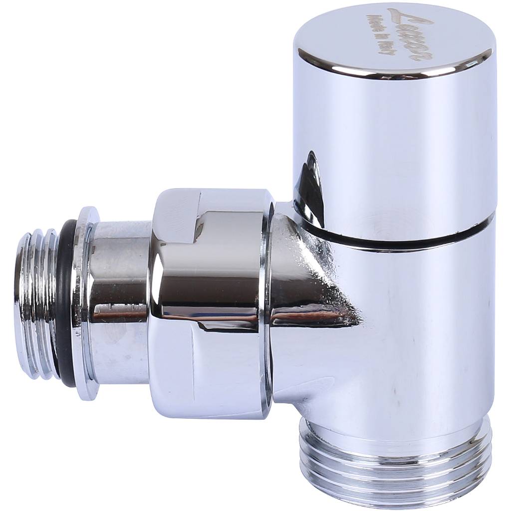 Термостатический комплект LUXOR KT 259/A 1/2 EK угловой (RS259/A+DS79/A+TA1200, хром), 14702703LUX