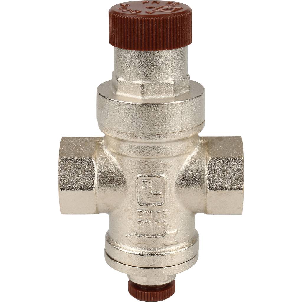 Itap Редуктор давления Minibrass 361 1/2  (с подсоединением для манометра 1/4 ), 25256