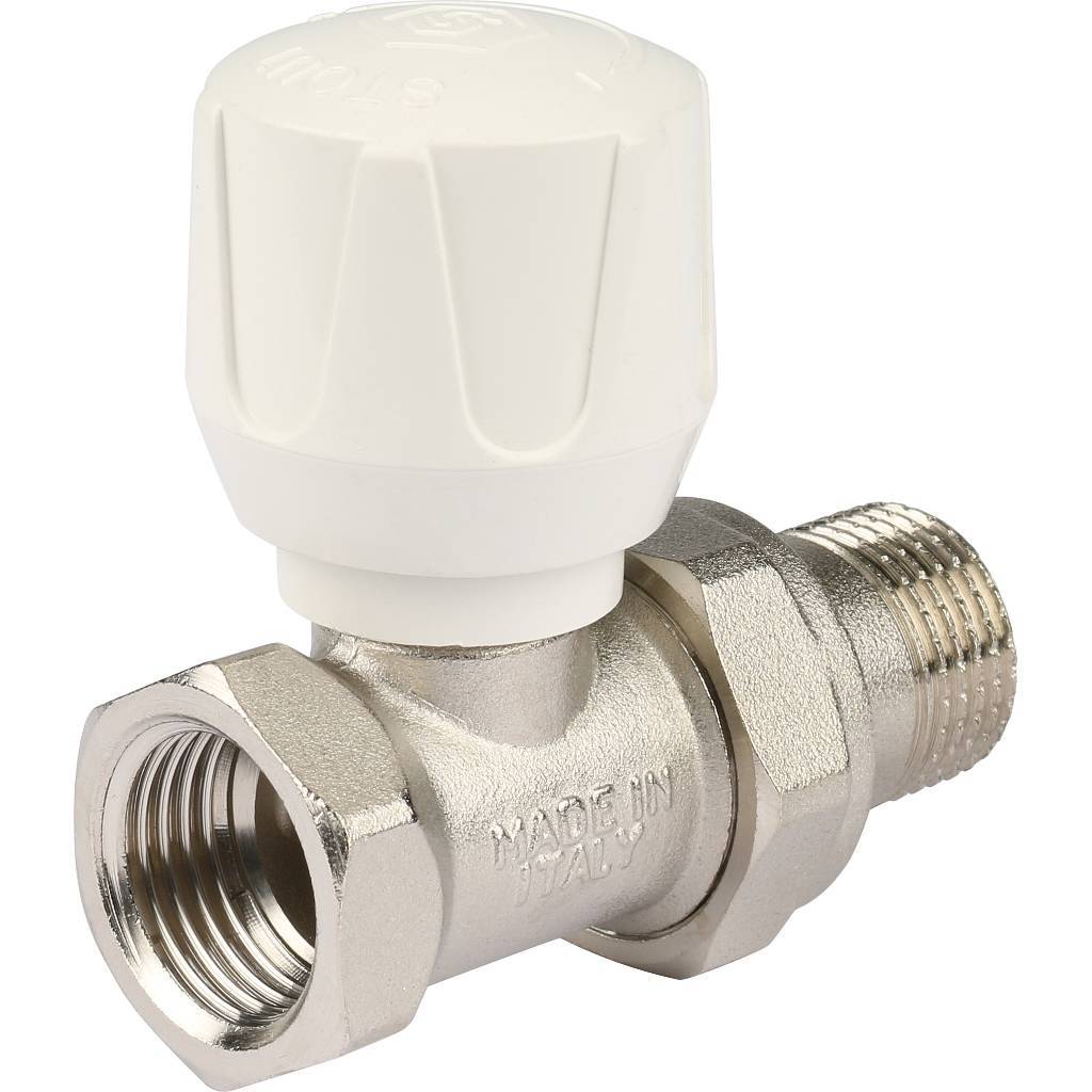 Клапан ручной терморегулирующий STOUT SVR прямой 1/2, SVR-2122-000015