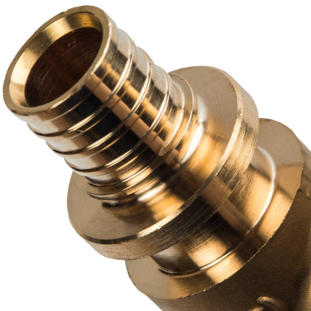 Тройник переходной STOUT 25x25x16 для труб из сшитого полиэтилена аксиальный, SFA-0014-252516