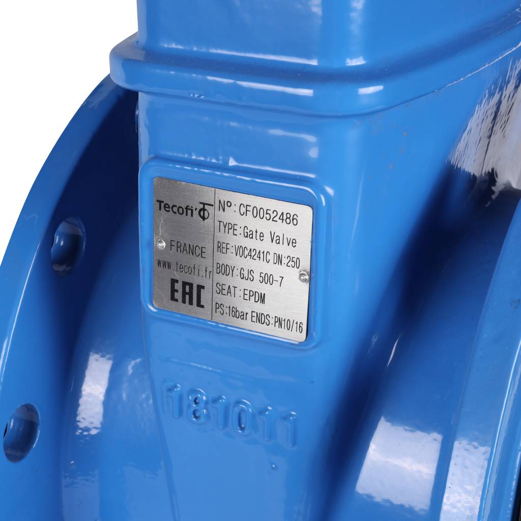 Задвижка Tecofi аналог МЗВ VOC4241C Ду250 Ру16, VOC4241C-00EP0250