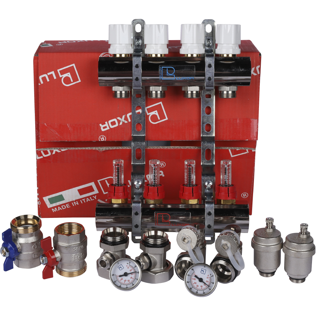 Коллекторная группа с расходомерами LUXOR CD 473M/4, 15652704MN