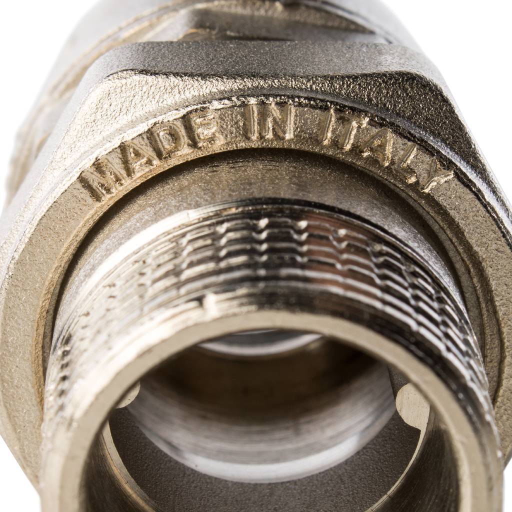 Кран шаровой полнопроходной STOUT ВР/НР, ручка бабочка 1, американка, SVB-0007-000025