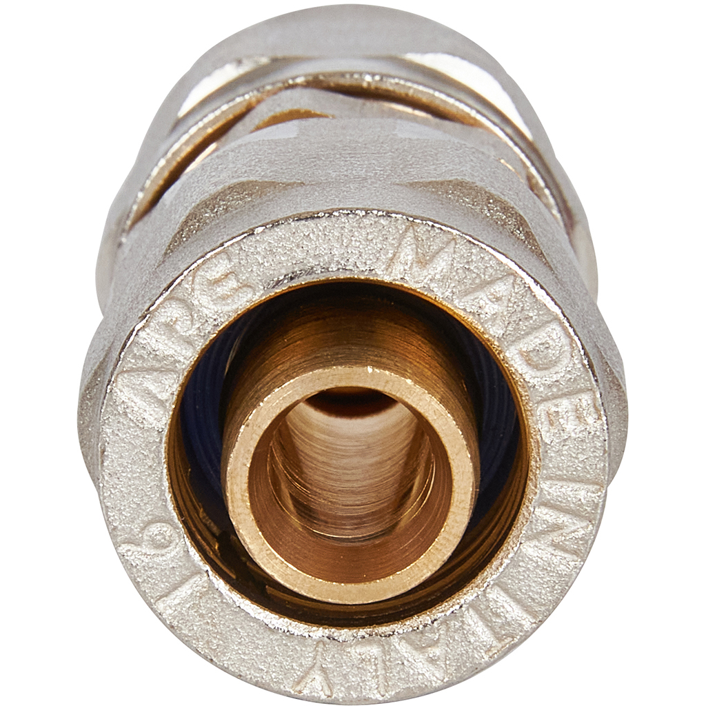 Муфта STOUT соединительная 16х16 для металлопластиковых труб винтовой, SFS-0005-000016