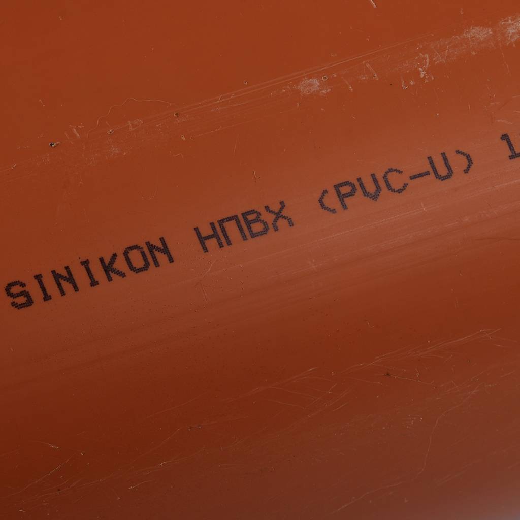 Труба Sinikon НПВХ D160x4,0 SN4, 1000 мм для наружной канализации, 22010.R