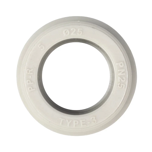 Муфта комбинированная PPR внутренняя резьба 25х3/4,  серый, РТП