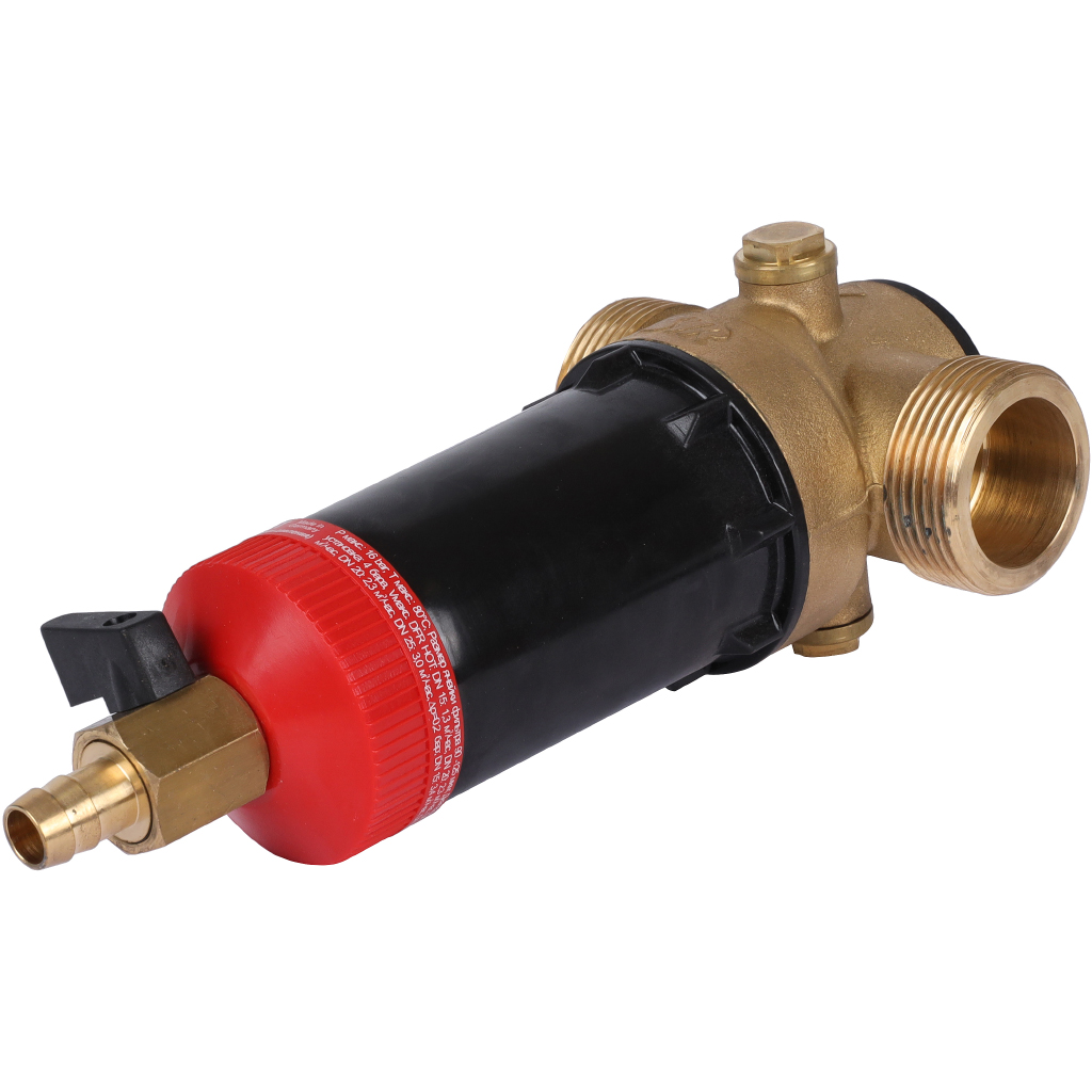 Фильтр с обратной промывкой SYR Ratio FR-Н DN 25 для горячей воды, 5315.25.003