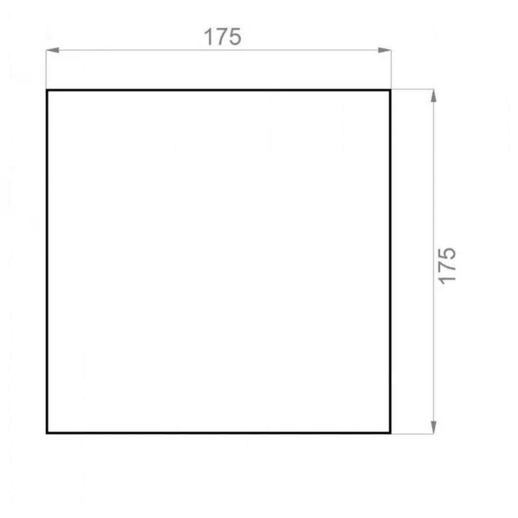 Накладка для вентилятора BETTOSERB, белое стекло