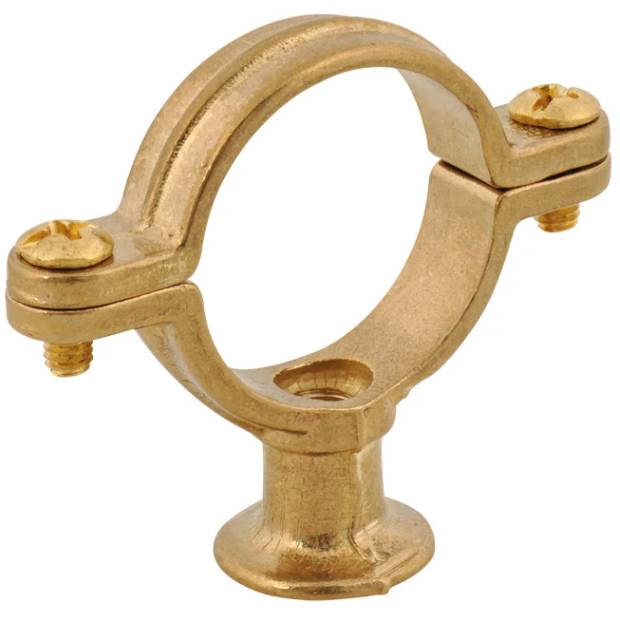 Хомут для труб декоративный Walraven BIS М6 22мм (латунь), 0828022