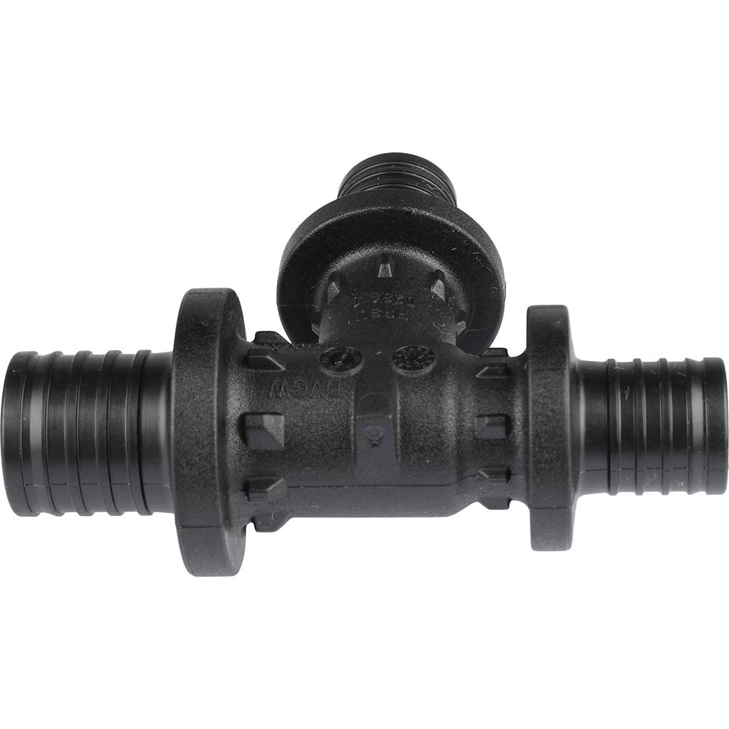 Тройник РЕХАУ RAUTITAN с уменьшенным боковым и торцевым проходом 20-16-16 PX