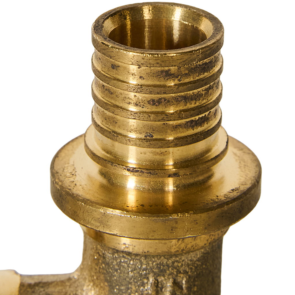 Угольник РЕХАУ 90°, 16 MX для труб из сшитого полиэтилена аксиальный, 11080211001