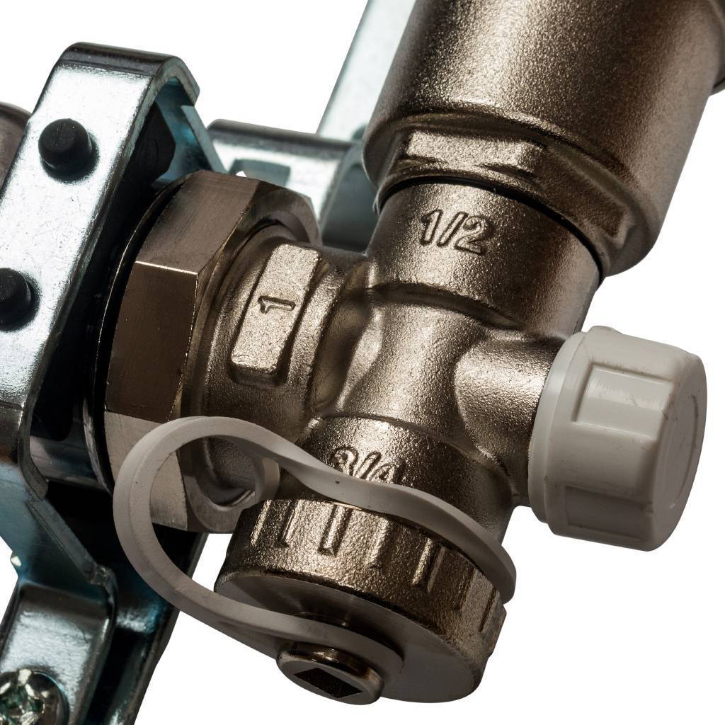 Коллектор из нержавеющей стали в сборе без расходомеров STOUT 8 выходов