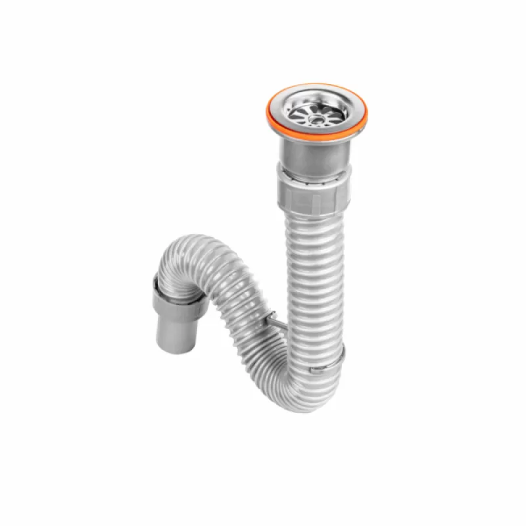 Сифон для раковины гибкий с выпуском BETTOSERB 1 1/4х40мм