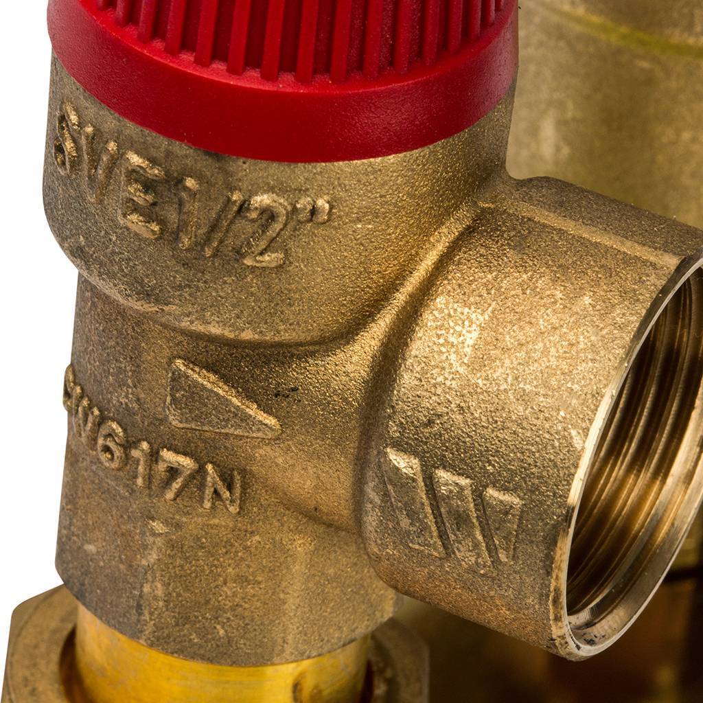 Группа безопасности в теплоизоляции Watts KSG 30/ISO2 3 бар (до 50 кВт)