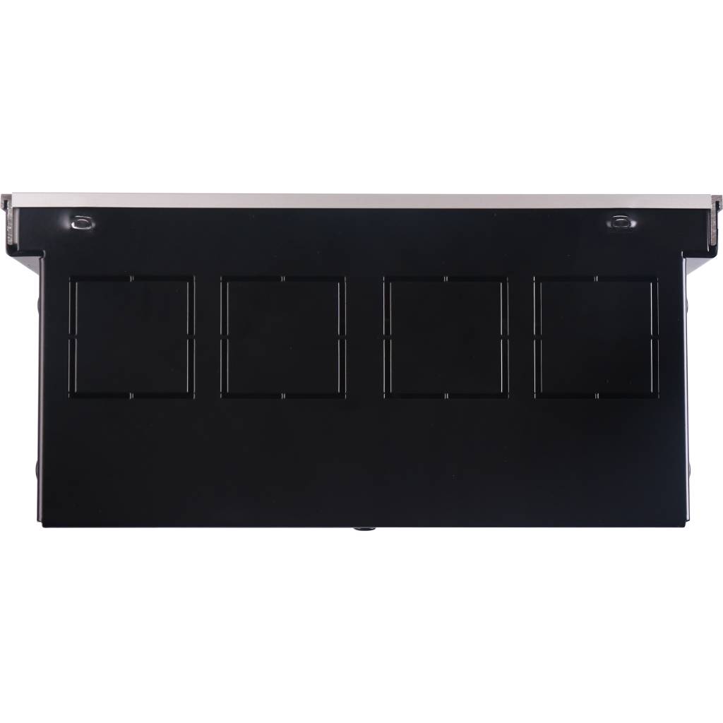 Внутрипольный конвектор STOUT SCN-1100 80х300х1600 (Решётка роликовая) правое подключение, SCN-1100-0830160