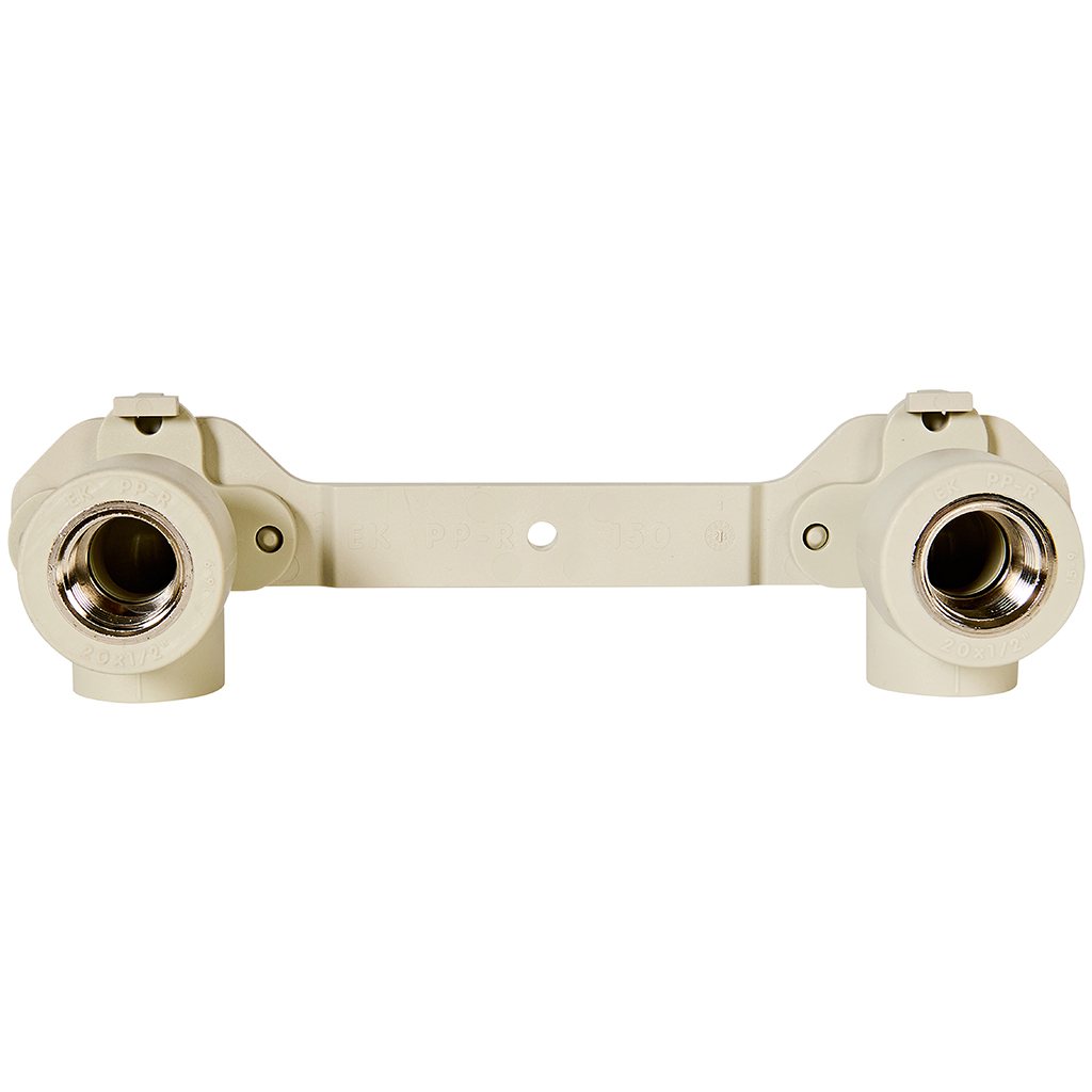 Муфта Ekoplastik ППР с внутр. резьбой и креплением для гипсокартона 20x1/2, SZS02020RCT