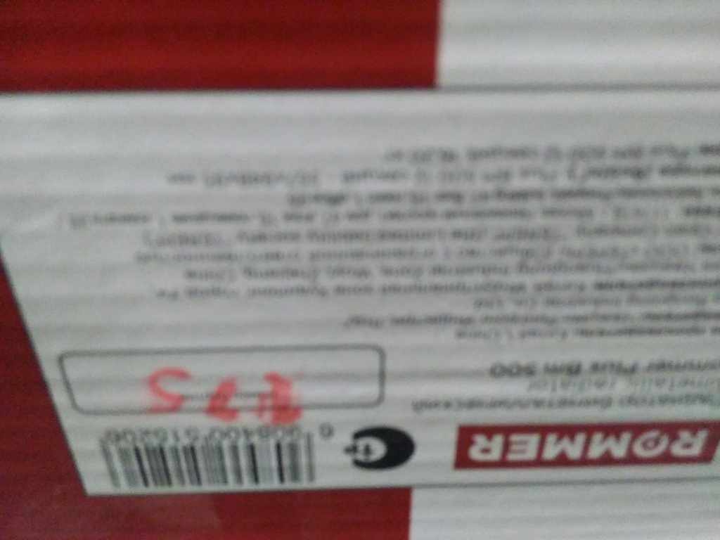 Уцененный товар (трещина ламели крайней секции): Радиатор биметаллический ROMMER Plus BM 500 12 секций боковое подключение (RAL9016), RBM-3210-050012