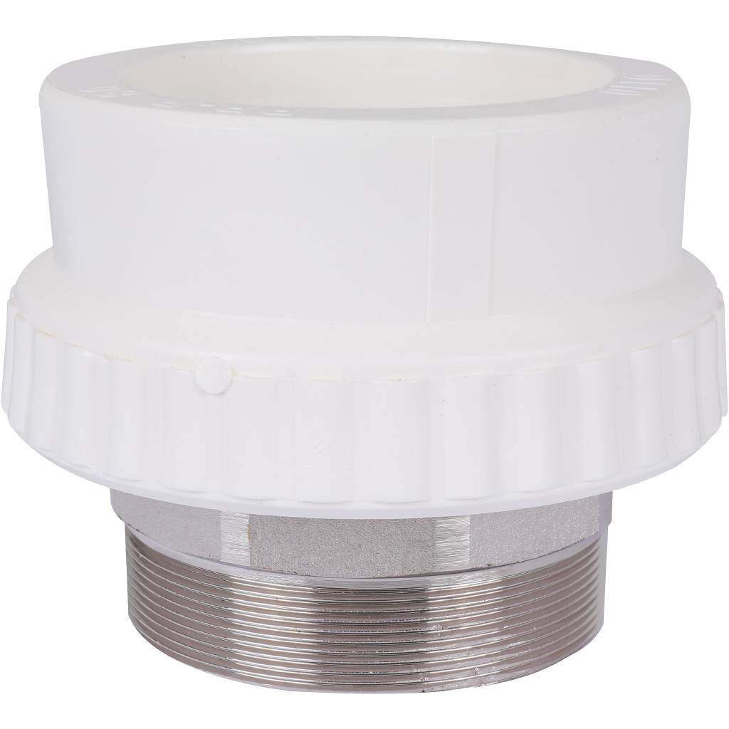 Муфта комбинированная Kalde под шестигранник (наруж. резьба, 110х4 ) для полипропиленовых труб под сварку