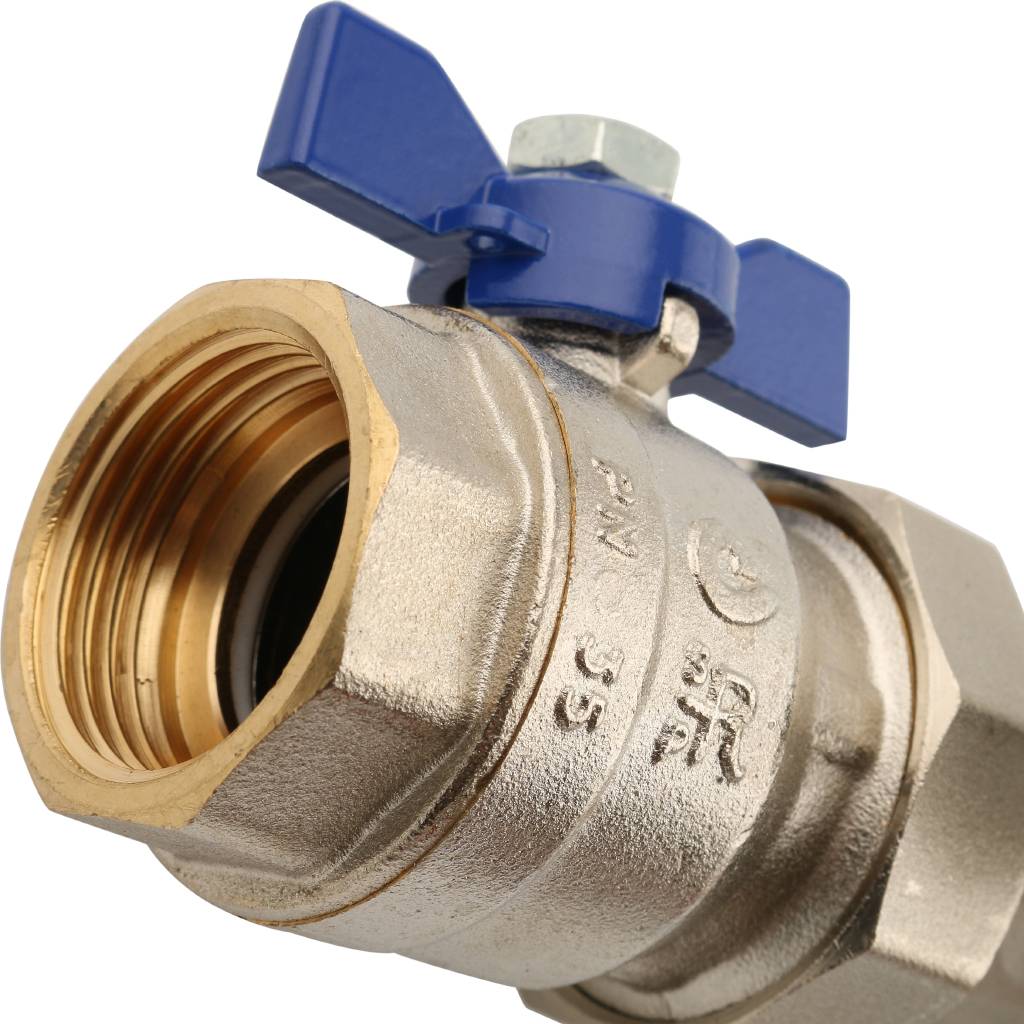 Распределительный коллектор из латуни с расходомерами STOUT 8 выходов