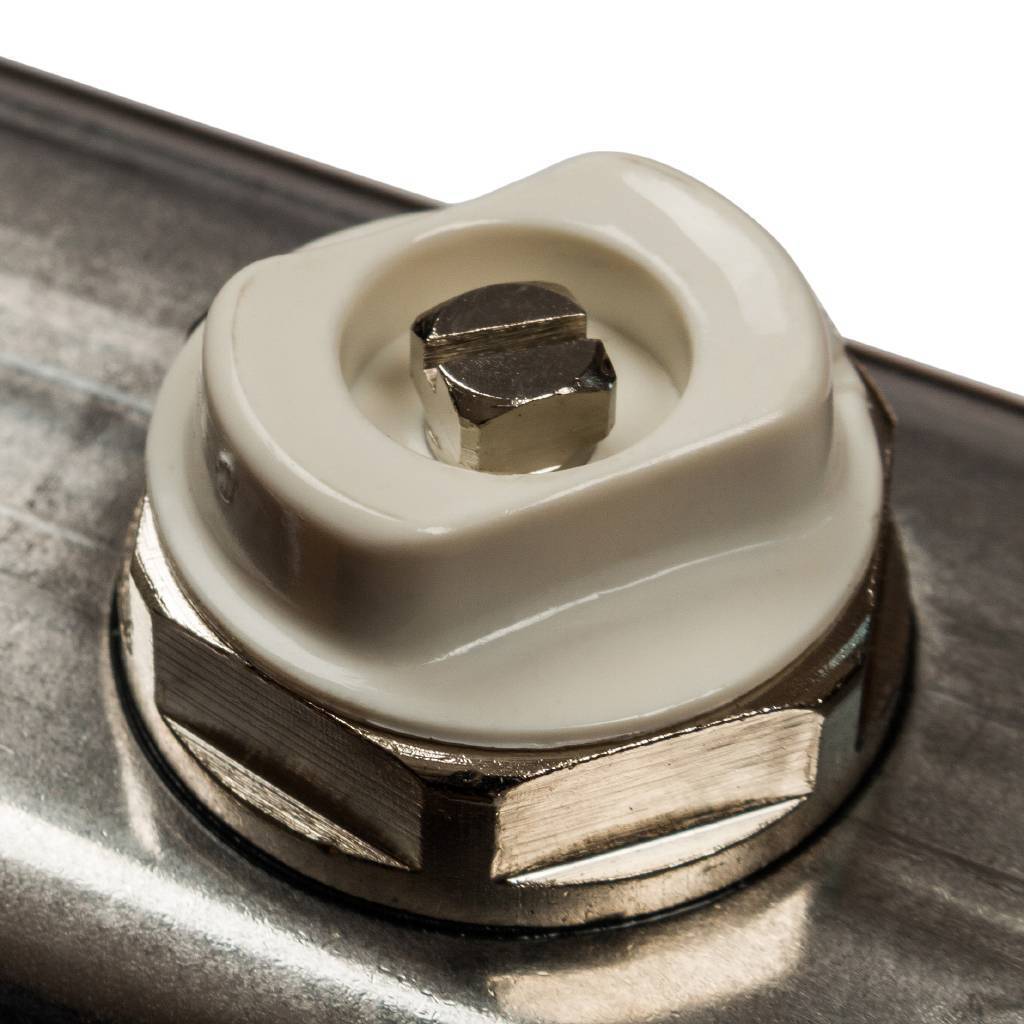 Коллектор из нержавеющей стали без расходомеров, с клапаном вып. воздуха и сливом STOUT 8 выходов, SMS-0932-000008