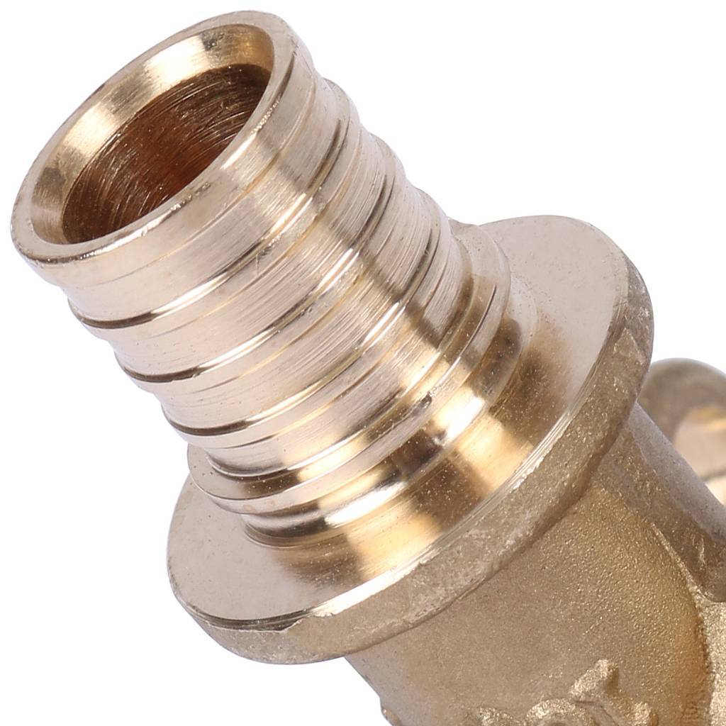 Угольник STOUT настенный с длинным нарезным патрубком 16-Rp 1/2, SFA-0032-001612