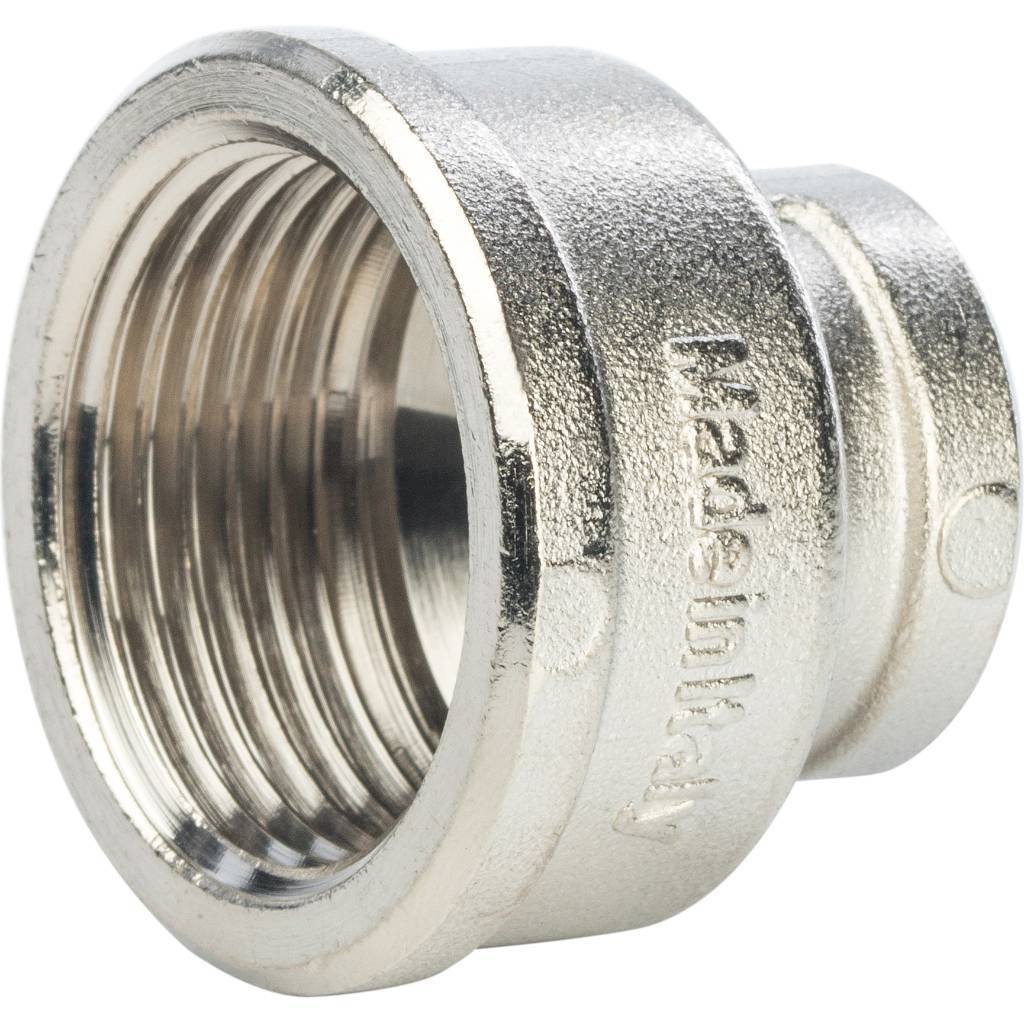 Муфта STOUT ВВ переходная никелированная 1 X1/2, SFT-0006-000112